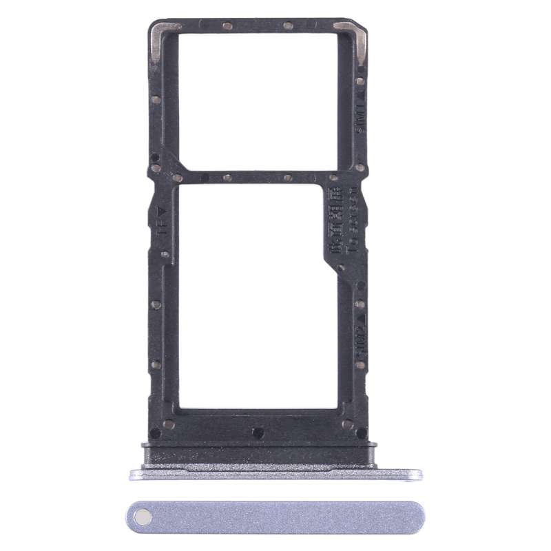 For Honor X6 SIM + SIM / Micro SD Card Tray (Black)