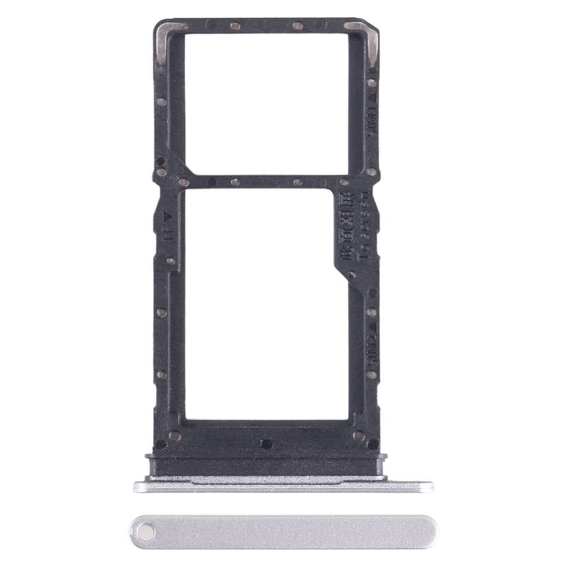 For Honor X6 SIM + SIM / Micro SD Card Tray (Black)