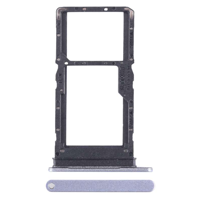 For Honor X5 SIM + SIM / Micro SD Card Tray (Black)