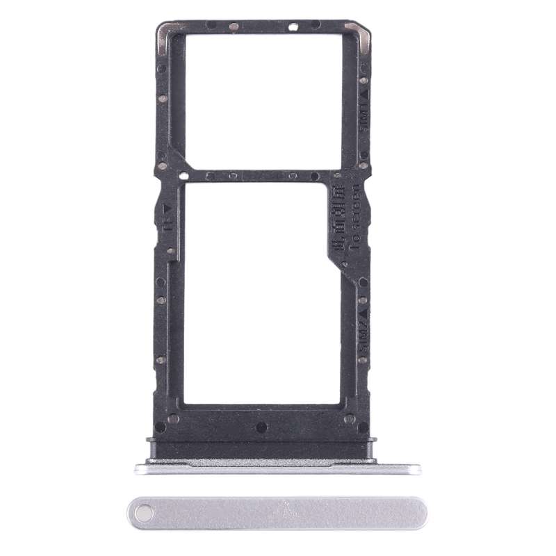 For Honor X5 SIM + SIM / Micro SD Card Tray (Black)