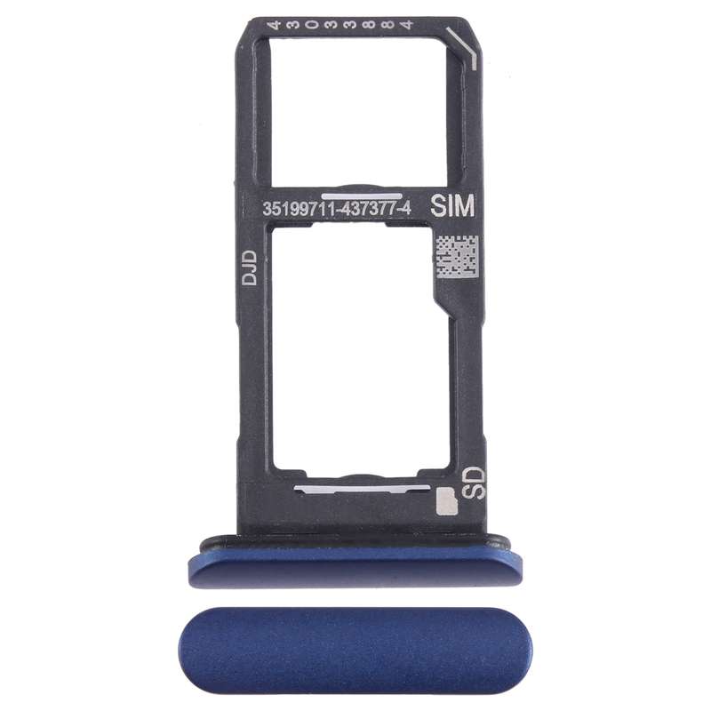 For Sony Xperia 10 II Original SIM + Micro SD Card Tray (White)