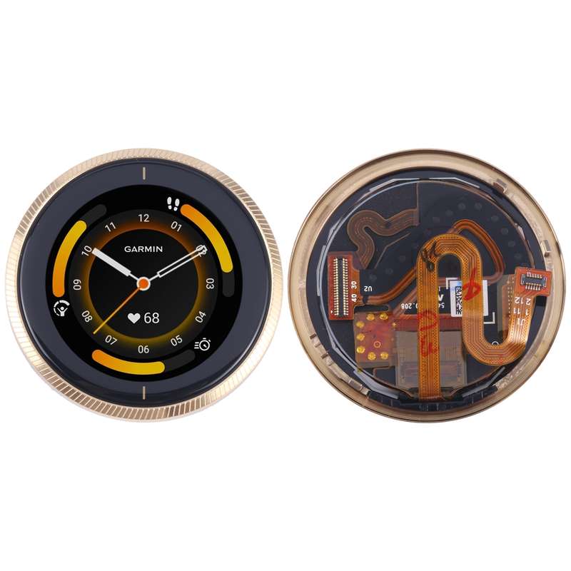For Garmin Venu Original LCD Screen with Digitizer Full Assembly (Black)