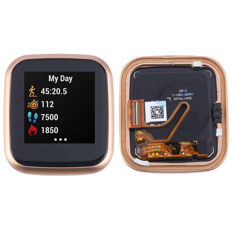 For Garmin Venu SQ Original LCD Screen with Digitizer Full Assembly(Gold)