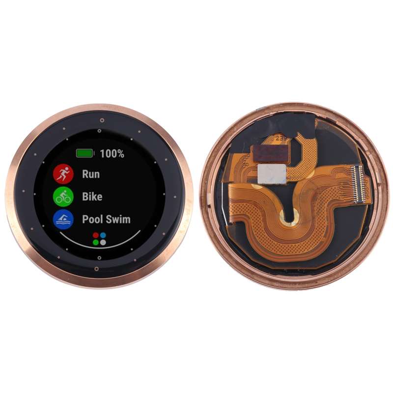 For Garmin Vivoactive 4S Original Disassembled LCD Screen with Digitizer Full Assembly (Gold)
