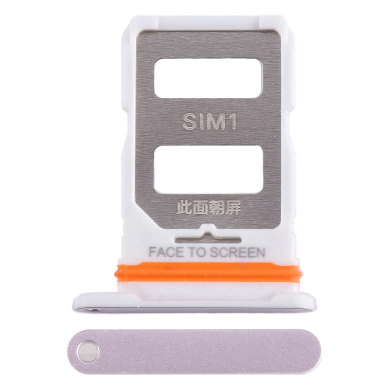 For Xiaomi 12 Lite SIM Card Tray + SIM Card Tray (Black)