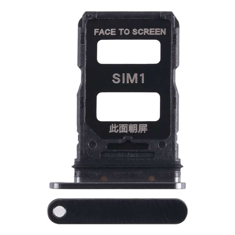 For Xiaomi 13 SIM Card Tray + SIM Card Tray (Silver)