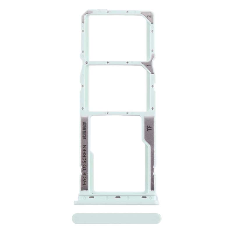 For Xiaomi Redmi A2 SIM Card Tray + SIM Card Tray + Micro SD Card Tray (Black)