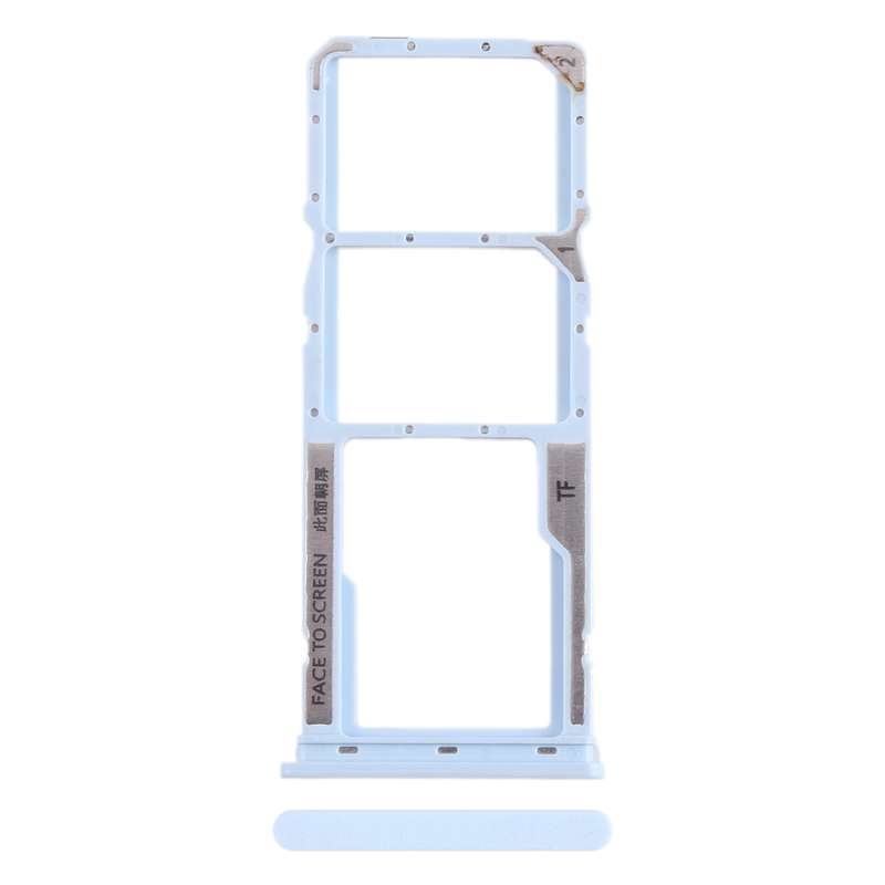 For Xiaomi Redmi A2+ SIM Card Tray + SIM Card Tray + Micro SD Card Tray (Black)