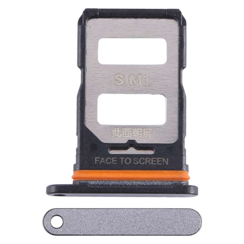 For Xiaomi Civi 3 SIM Card Tray + SIM Card Tray (Black)