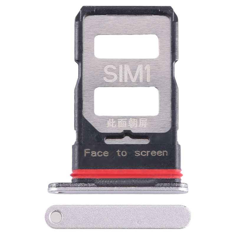 For Xiaomi Redmi K60 Pro SIM Card Tray + SIM Card Tray (Black)