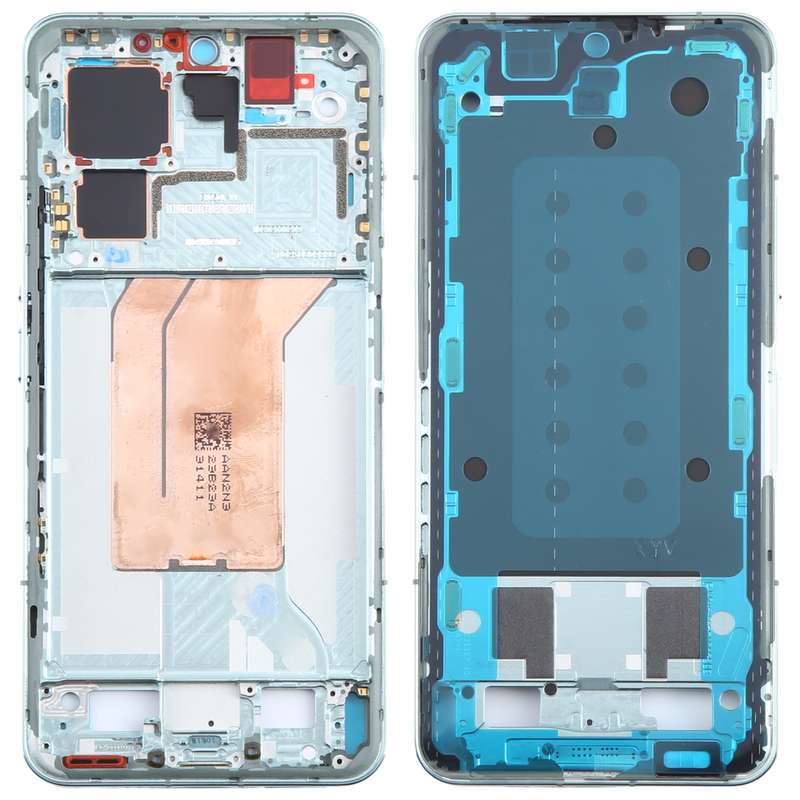 For Xiaomi 14 Pro Original Front Housing LCD Frame Bezel Plate (Black)