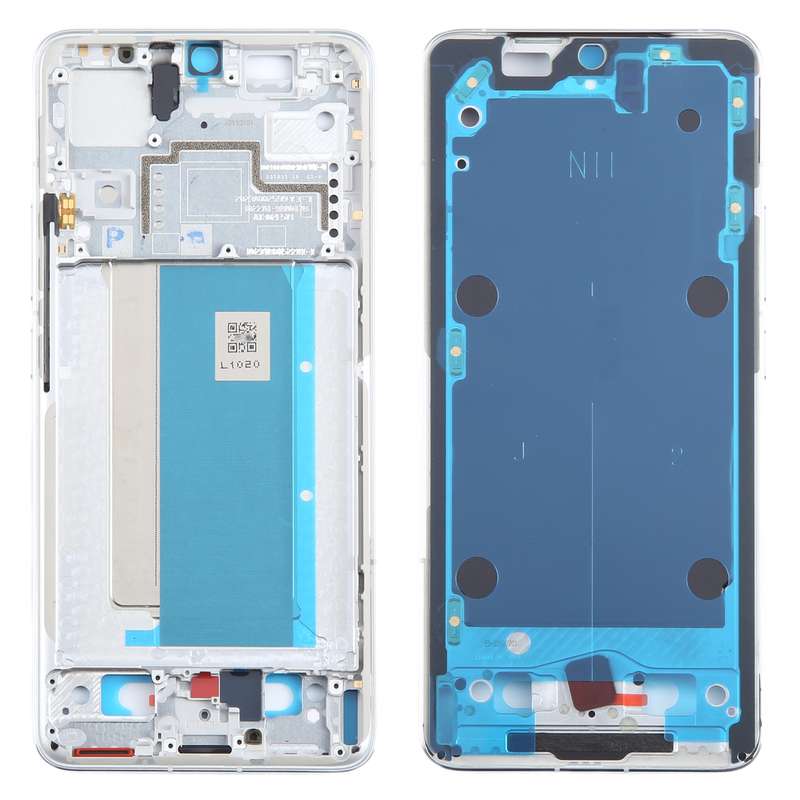 For Xiaomi Redmi K70 Original Front Housing LCD Frame Bezel Plate (Silver)