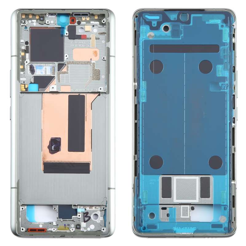 For Xiaomi 13 Ultra Original Front Housing LCD Frame Bezel Plate (Black)