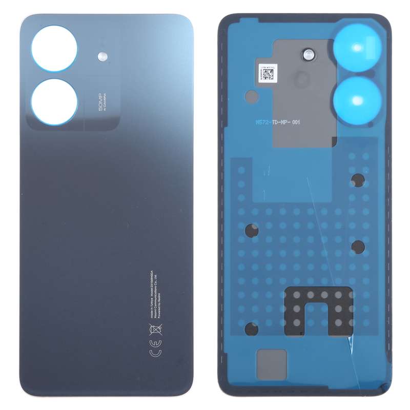 For Xiaomi Redmi 13C Original Battery Back Cover(Black)