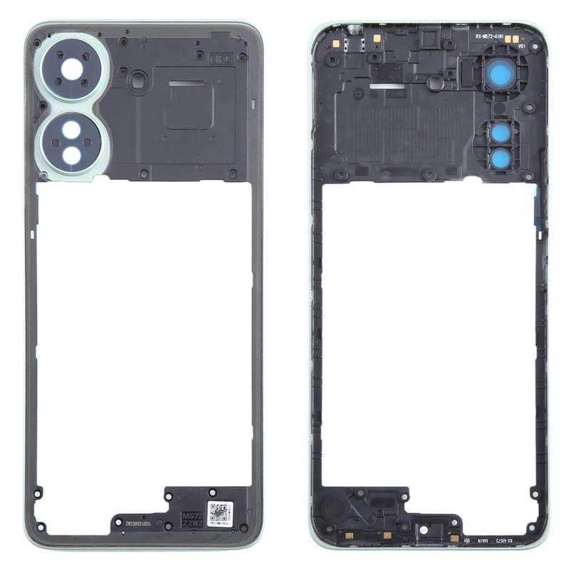 For Xiaomi Redmi 13C 4G Original Middle Frame Bezel Plate (Black)