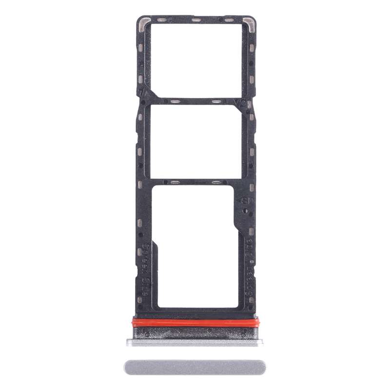 For Infinix Hot 12 X6817 SIM Card Tray + SIM Card Tray + Micro SD Card Tray (Green)