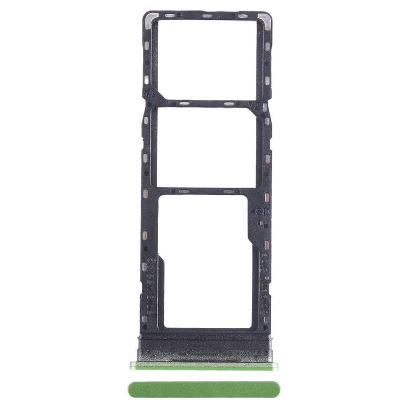 For Infinix Hot 12 Play NFC X6816C SIM Card Tray + SIM Card Tray + Micro SD Card Tray (Green)