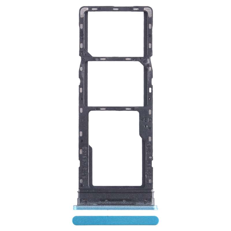For Infinix Hot 12 Play NFC X6816C SIM Card Tray + SIM Card Tray + Micro SD Card Tray (Green)