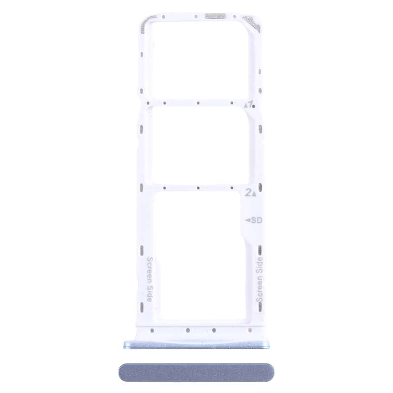 For Infinix Smart 7 India X6517 SIM Card Tray + SIM Card Tray + Micro SD Card Tray (Green)