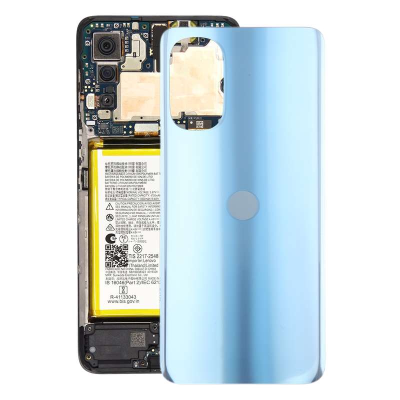For Motorola Moto G52 Original Battery Back Cover(Grey)