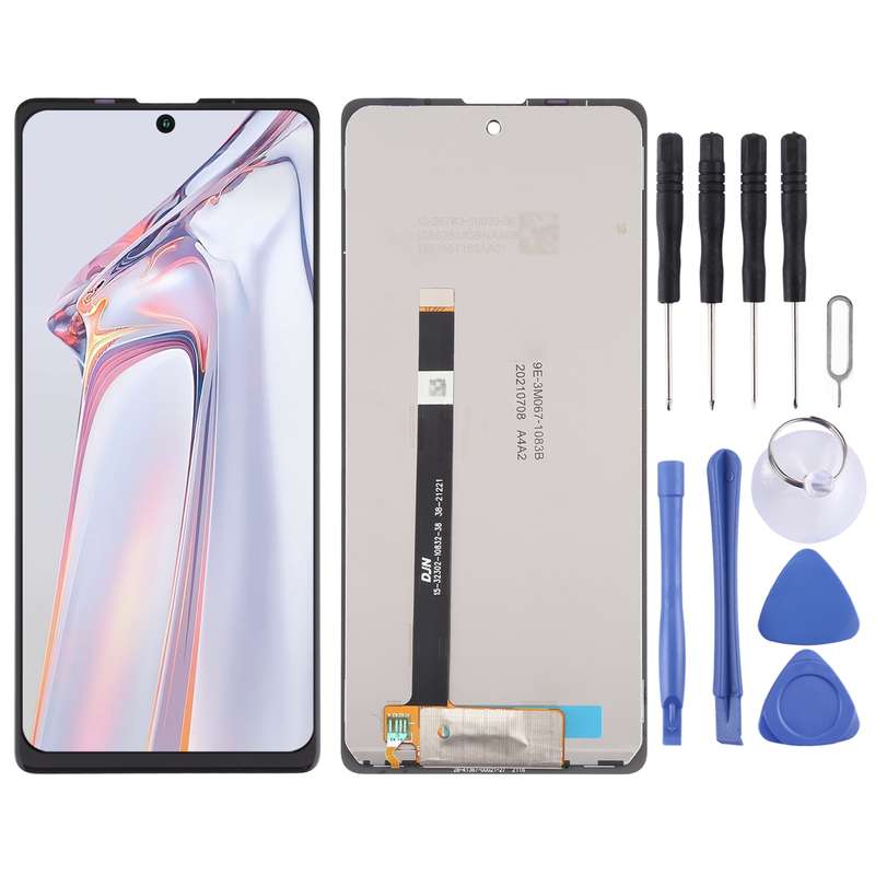 LCD Screen and Digitizer Full Assembly for Blackview A100(Black)