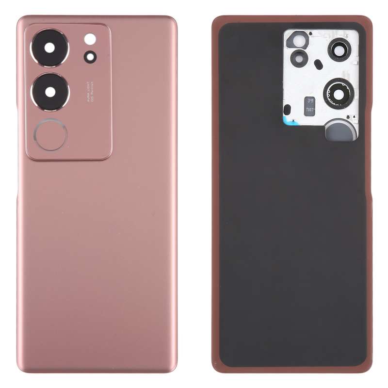For vivo V29 Pro Original Battery Back Cover with Camera Lens Cover(Black)