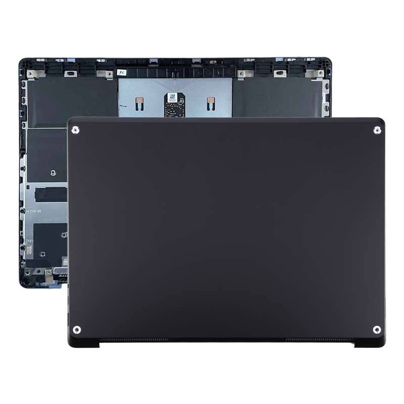 For Microsoft Surface Laptop 3 / 4 / 5 1979 1867 1868 1958 13.5 inch D-side Back Cover (Black)
