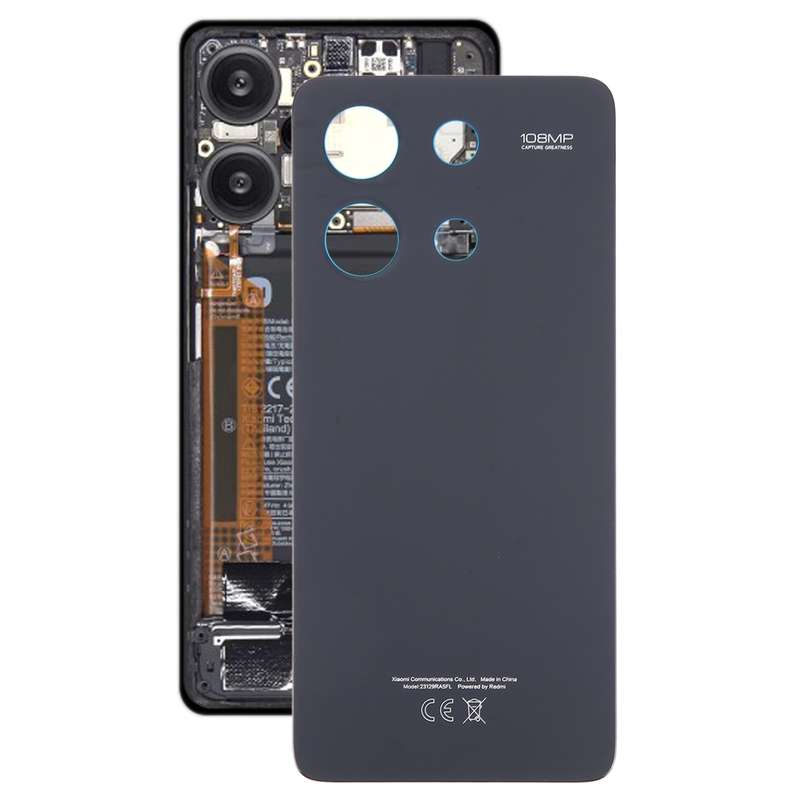 For Xiaomi Redmi Note 13 4G Original Battery Back Cover(Blue)