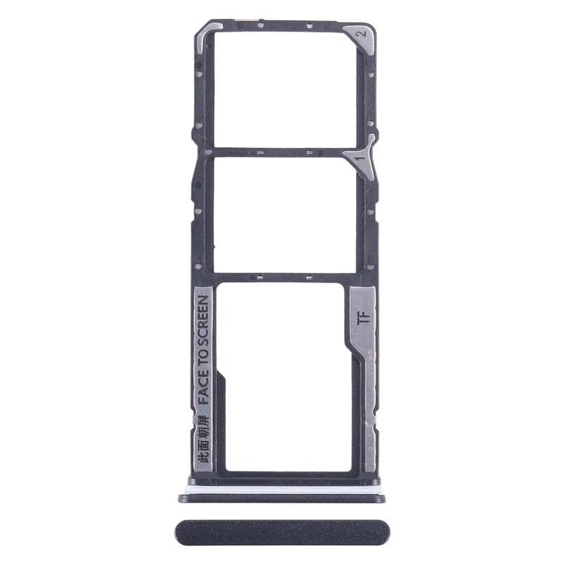 For Xiaomi Redmi Note 12 4G SIM Card Tray + SIM Card Tray + Micro SD Card Tray (Green)