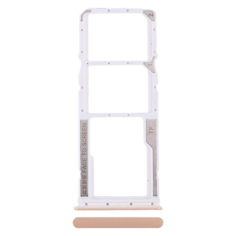 For Xiaomi Redmi Note 12 4G SIM Card Tray + SIM Card Tray + Micro SD Card Tray (Green)