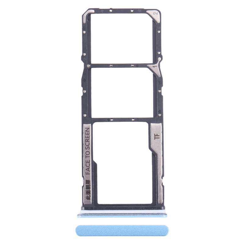For Xiaomi Redmi Note 12 4G SIM Card Tray + SIM Card Tray + Micro SD Card Tray (Green)