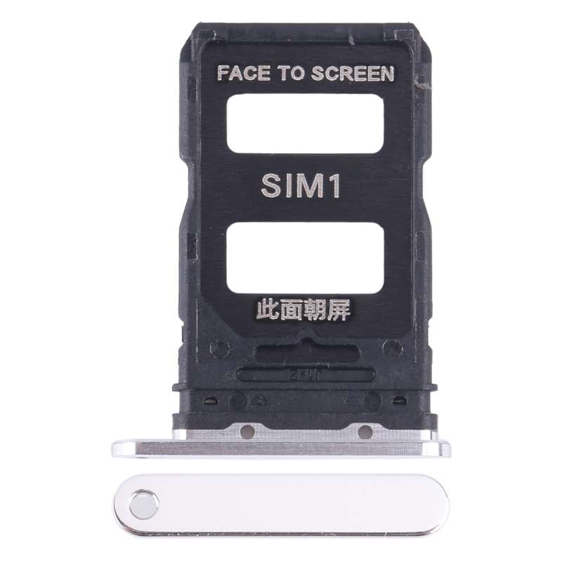 For Huawei Honor 8 Lite / P8 Lite 2017 SIM Card Tray & SIM / Micro SD Card Tray(Black)