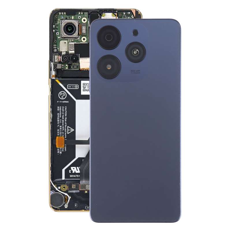 For Tecno Spark 10 Pro KI7 Original Battery Back Cover(White)