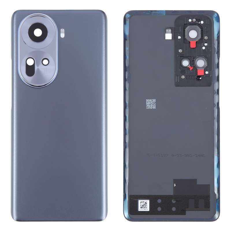 For OPPO Reno11 Global Original Battery Back Cover with Camera Lens Cover(Black)