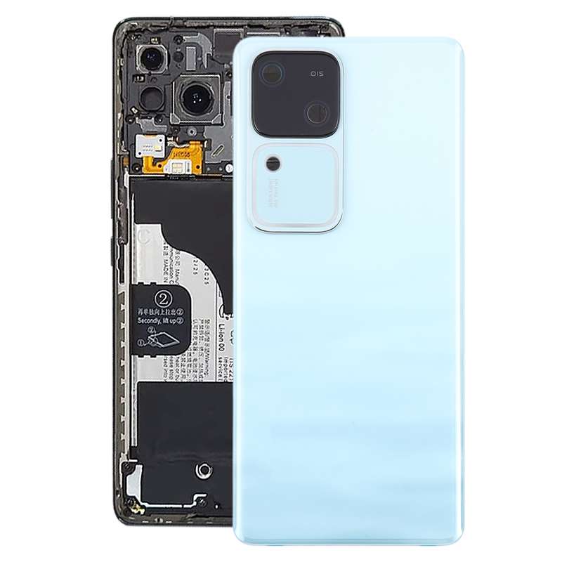 For vivo V30 Battery Back Cover with Camera Lens Cover(Green)