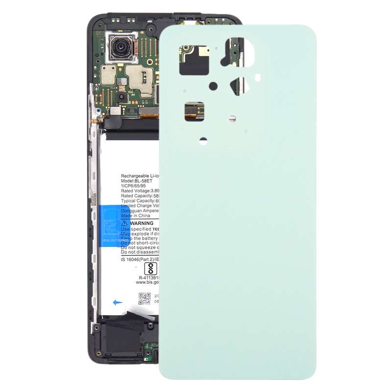 For Infinix Hot 40 X6836 Original Battery Back Cover(Black)