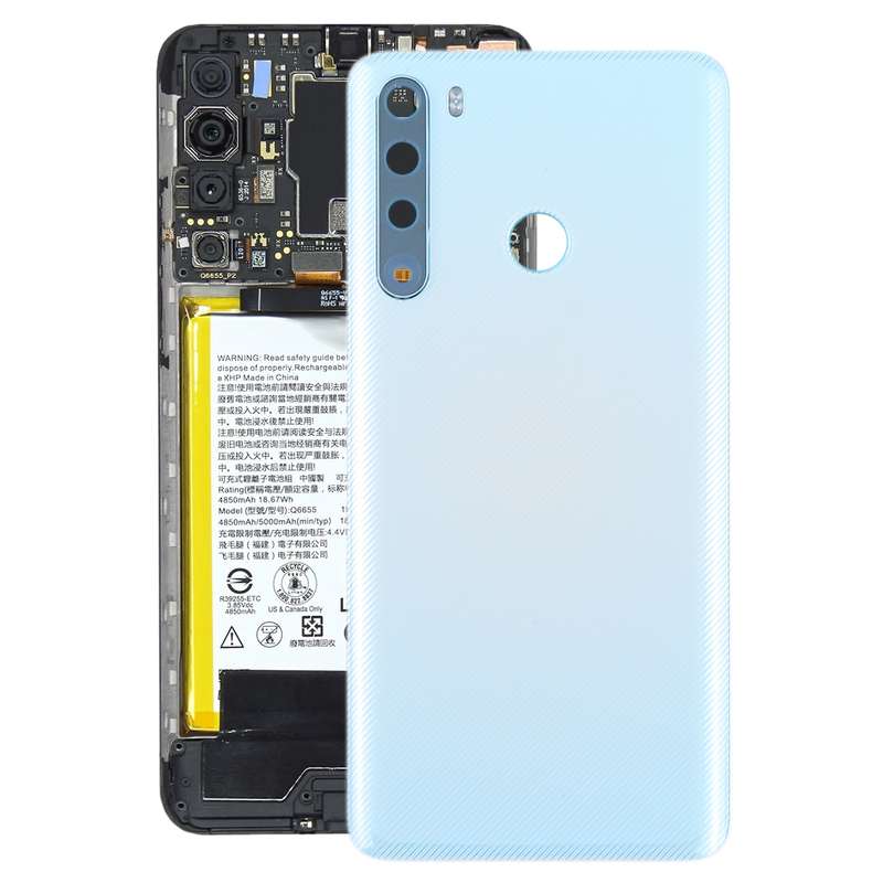 For HTC Desire 20 Pro Original Battery Back Cover(Black)