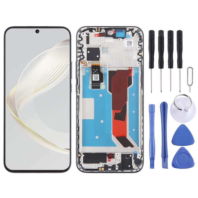 For Huawei nova 11 Original LCD Screen Digitizer Full Assembly with Frame (Green)