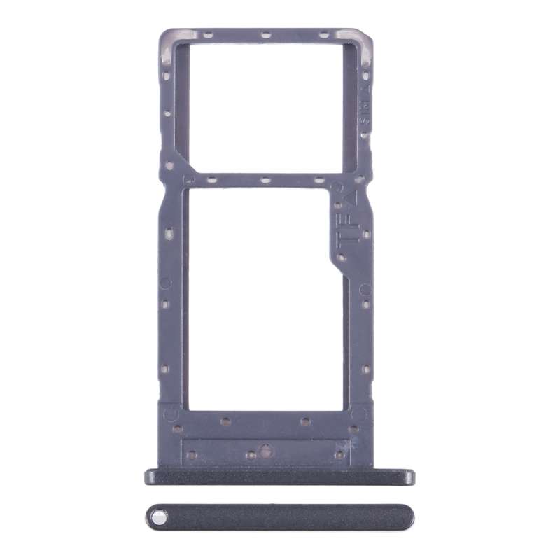 For Alcatel 1SE 2020 5030 SIM Card Tray + Micro SD Card Tray (Green)