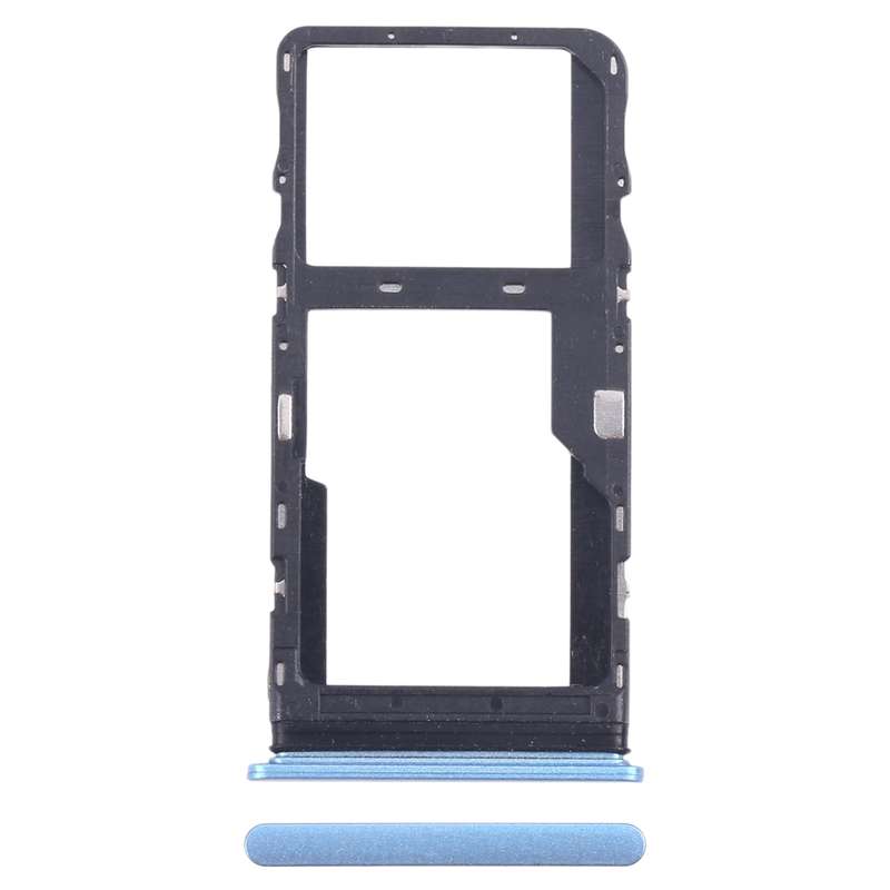 For TCL 20L / 20 Lite Original SIM Card Tray + Micro SD Card Tray (Black)