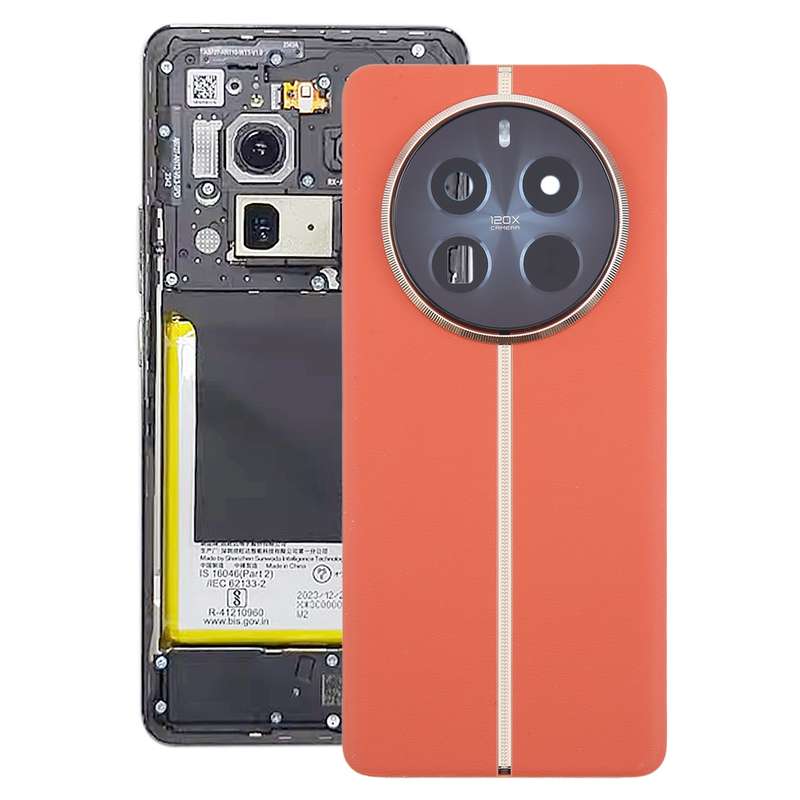 For Realme 12 Pro+ Original Battery Back Cover with Camera Lens Cover(Dark Blue)