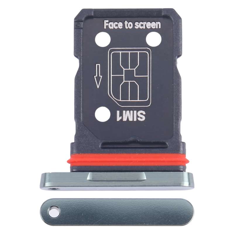 For OnePlus 12 PJD110 CPH2573 CPH2581 SIM Card Tray + SIM Card Tray (Black)