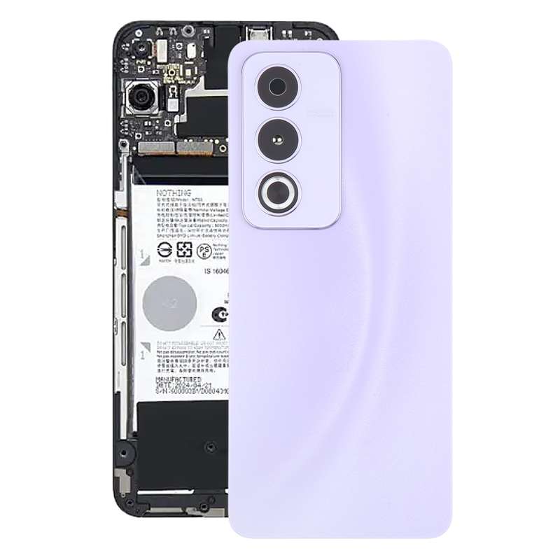 For OPPO A3 Pro 5G Original Battery Back Cover with Camera Lens(Black)
