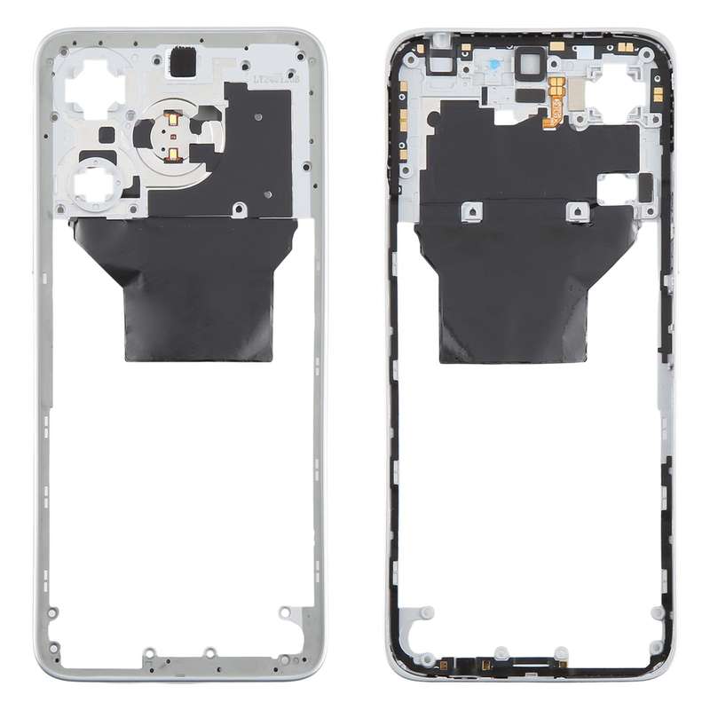 For Xiaomi Redmi Note 13R Original Middle Frame Bezel Plate (Silver)