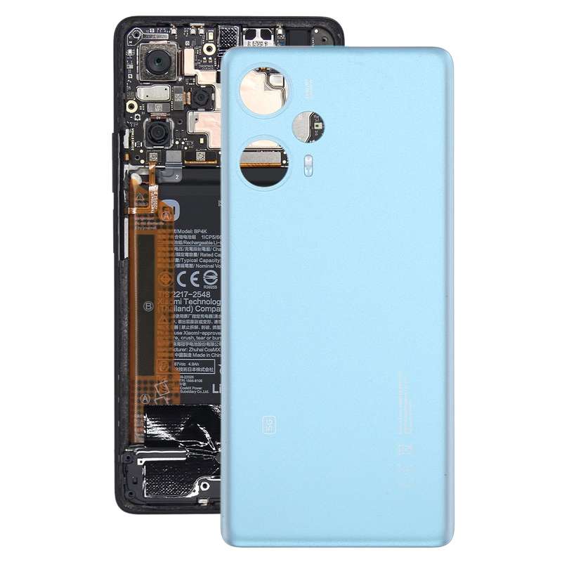 For OPPO A57 Original Battery Back Cover with Middle Frame(Black)