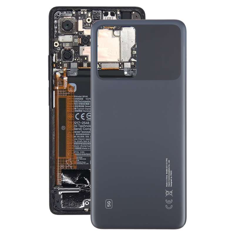 For Xiaomi Poco X5 Pro Original Battery Back Cover(Black)