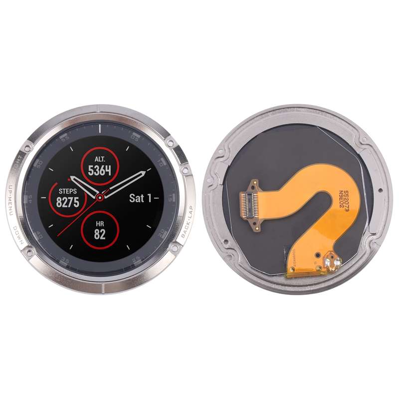For Garmin Fenix 5 Plus Original LCD Screen with Digitizer Full Assembly(Black)