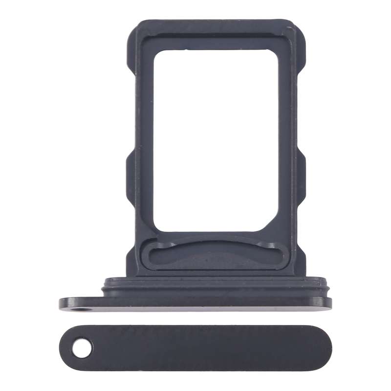 For iPhone 16 Pro Max SIM + SIM Card Tray (Titanium Color)