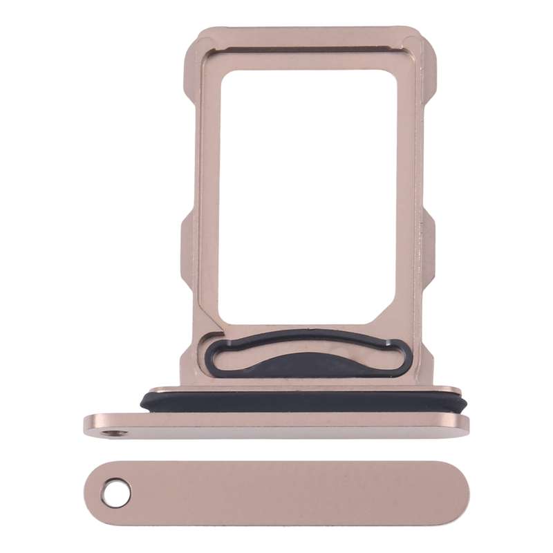 For iPhone 16 Pro Max SIM + SIM Card Tray (Titanium Color)