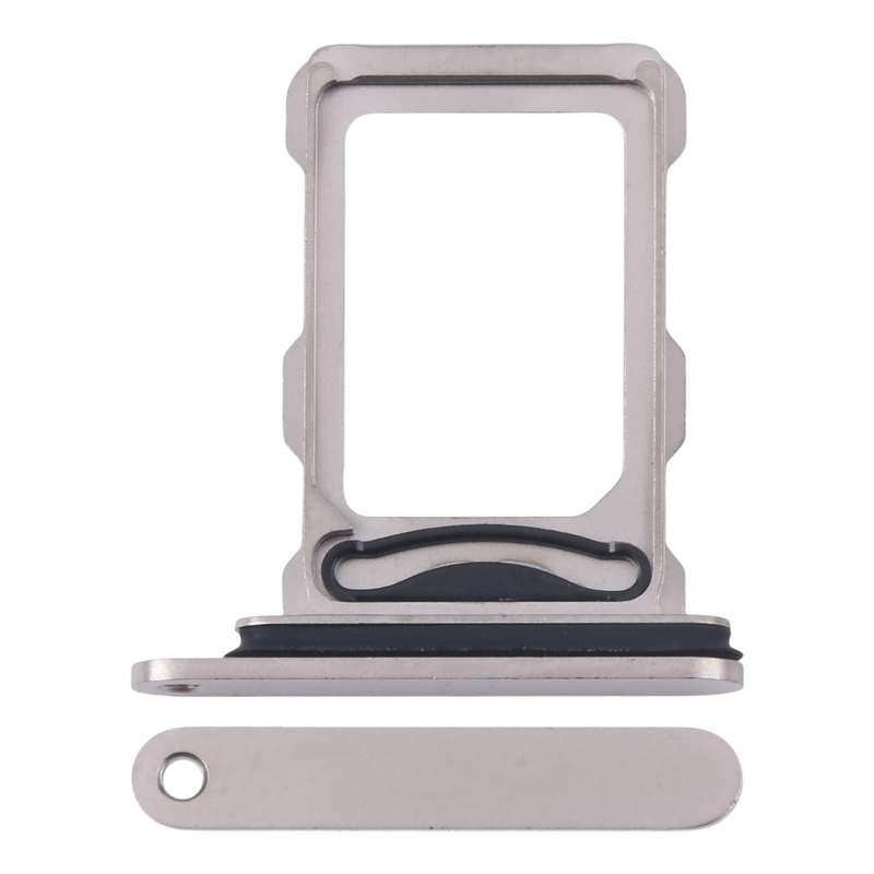 For iPhone 16 Pro Max SIM + SIM Card Tray (Titanium Color)